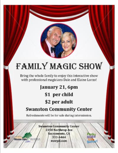 Swanston CC Family Magic Show